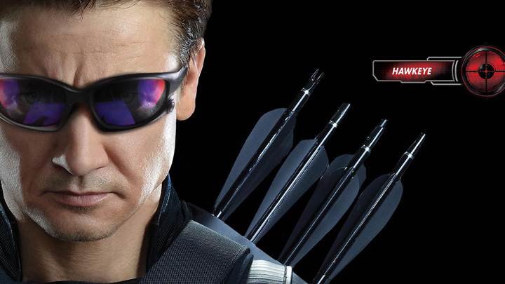 The Avengers – Jeremy Renner As Hawkeye Wearing Goggles
